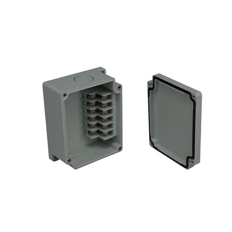 6 awg junction box|6 position terminal block.